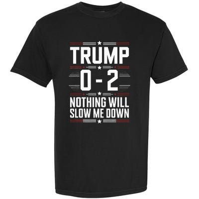 American Flag 02 Trump 2024 Garment-Dyed Heavyweight T-Shirt