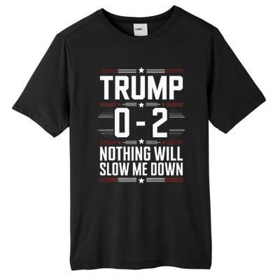 American Flag 02 Trump 2024 Tall Fusion ChromaSoft Performance T-Shirt