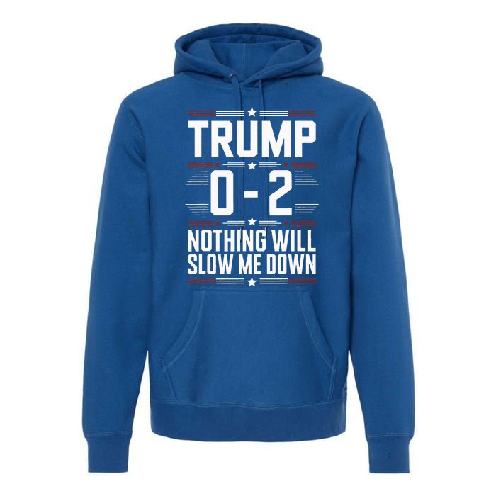 American Flag 02 Trump 2024 Premium Hoodie