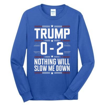 American Flag 02 Trump 2024 Tall Long Sleeve T-Shirt