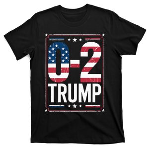 American Flag 02 Trump 2024 T-Shirt