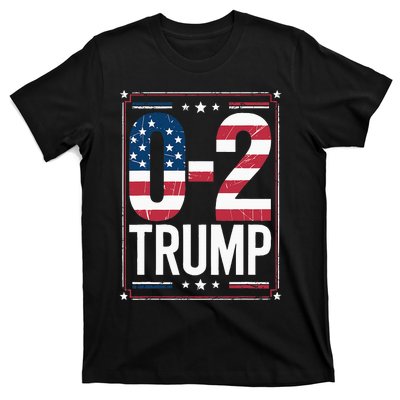 American Flag 02 Trump 2024 T-Shirt