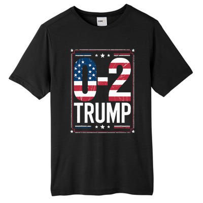 American Flag 02 Trump 2024 Tall Fusion ChromaSoft Performance T-Shirt