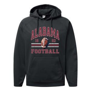 Alabama Football 1892 Lover Team Supporter Performance Fleece Hoodie