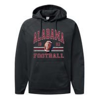 Alabama Football 1892 Lover Team Supporter Performance Fleece Hoodie