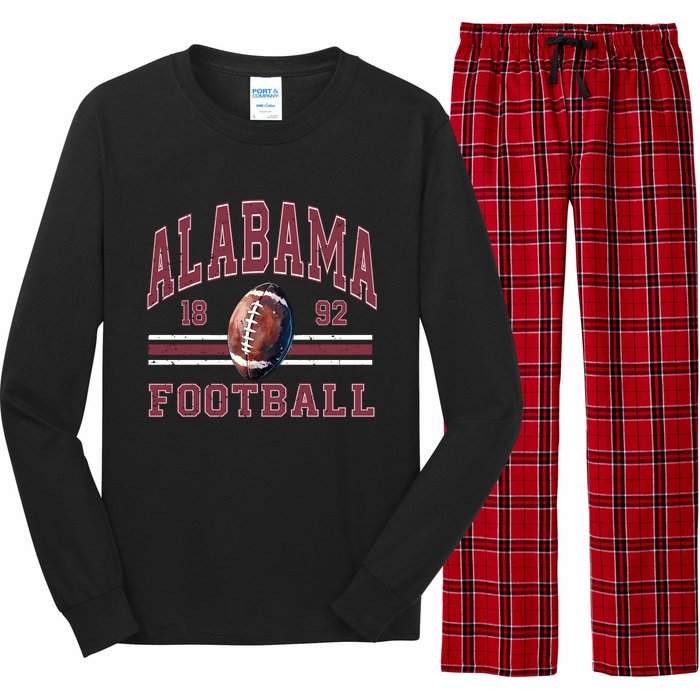 Alabama Football 1892 Lover Team Supporter Long Sleeve Pajama Set