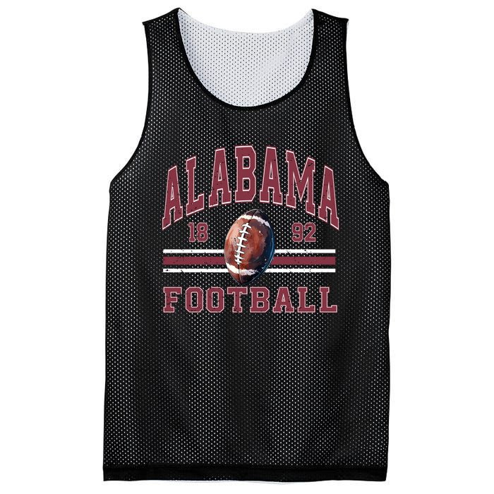 Alabama Football 1892 Lover Team Supporter Mesh Reversible Basketball Jersey Tank