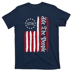 American Flag 1776 We The People Founding Fathers Constitution T-Shirt