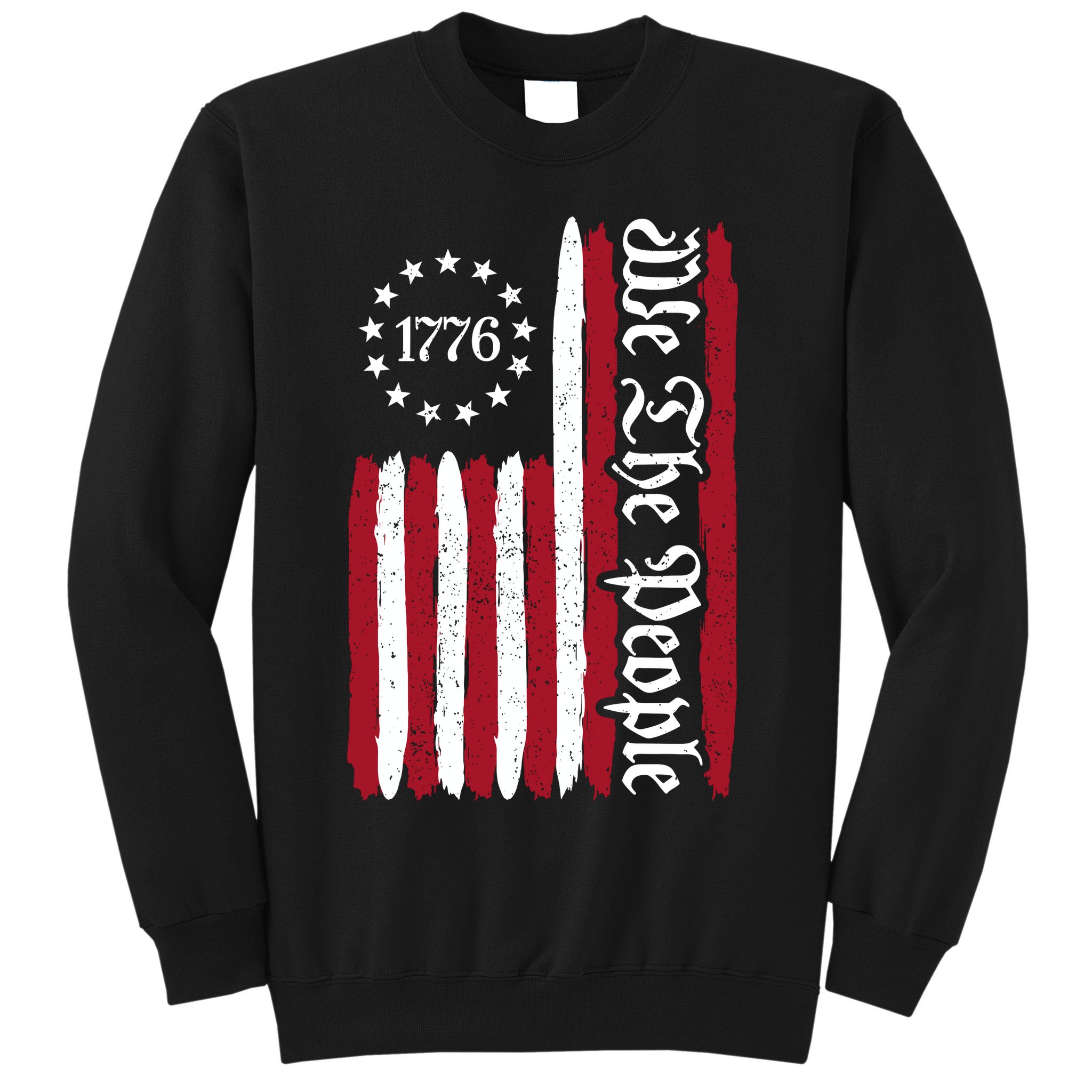 American Flag 1776 We The People Founding Fathers Constitution Sweatshirt