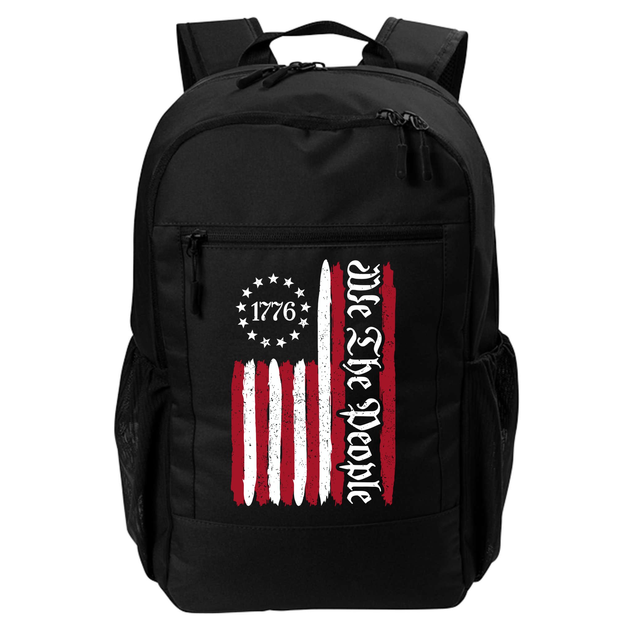 American Flag 1776 We The People Founding Fathers Constitution Backpack