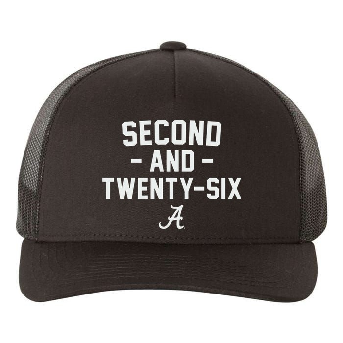 Alabama Football 2nd 26 Yupoong Adult 5-Panel Trucker Hat