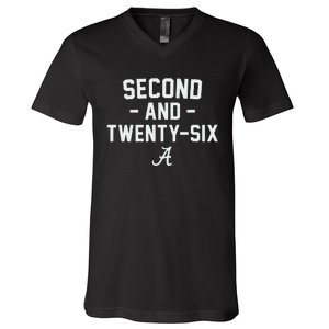 Alabama Football 2nd 26 V-Neck T-Shirt