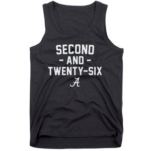 Alabama Football 2nd 26 Tank Top