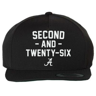 Alabama Football 2nd 26 Wool Snapback Cap