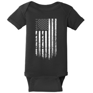 American Flag 4th Of July USA Boy Teens Baby Bodysuit