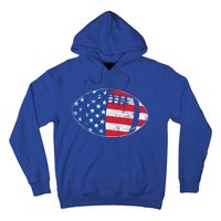 American Football 4th July Usa Flag Patriotic Gift Hoodie