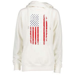 Alabama Flag 4th Of July American Alabaman Patriotic Womens Funnel Neck Pullover Hood