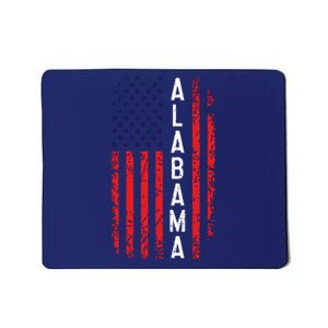 Alabama Flag 4th Of July American Alabaman Patriotic Mousepad