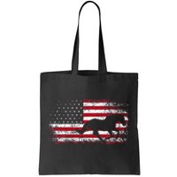 American Flag 4th Of July Horse Patriotic Tote Bag