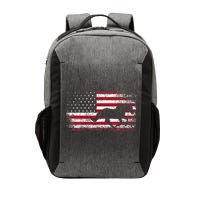 American Flag 4th Of July Horse Patriotic Vector Backpack