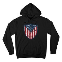 American Flag 4th Of July USA Veteran Military Army Soldier Hoodie