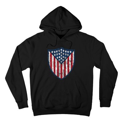 American Flag 4th Of July USA Veteran Military Army Soldier Hoodie