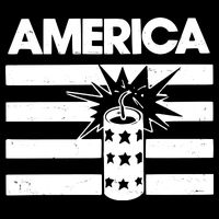 America Firework 4th Of July Flag Cooling Performance Crew T-Shirt