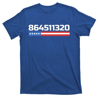 American Flag 86 45 11 3 20 Anti Trump 2020 86 45 Great Gift T-Shirt