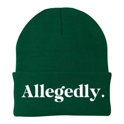 Allegedly Funny Attorney Funny Lawyer Knit Cap Winter Beanie