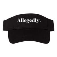 Allegedly Funny Attorney Funny Lawyer Valucap Bio-Washed Visor