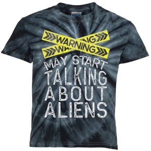 Alien Funny Alien Gift Alien Lover Tee Alien Humor Kids Tie-Dye T-Shirt