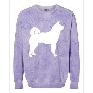 Akita Funny Colorblast Crewneck Sweatshirt