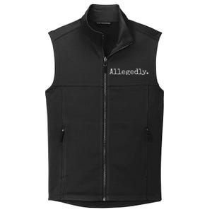 Allegedly Funny Attorney Funny Lawyer Collective Smooth Fleece Vest