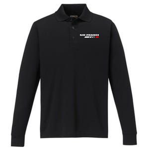 Air France Performance Long Sleeve Polo