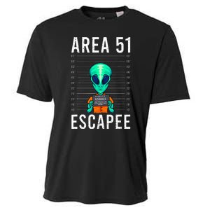 Alien Funny Alien Lover UFO Area 51 Alien Humor Alien Cooling Performance Crew T-Shirt