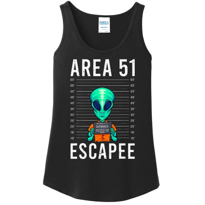 Alien Funny Alien Lover UFO Area 51 Alien Humor Alien Ladies Essential Tank