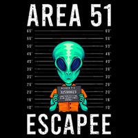Alien Funny Alien Lover UFO Area 51 Alien Humor Alien 16 in Basic Backpack