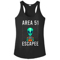 Alien Funny Alien Lover UFO Area 51 Alien Humor Alien Ladies PosiCharge Competitor Racerback Tank