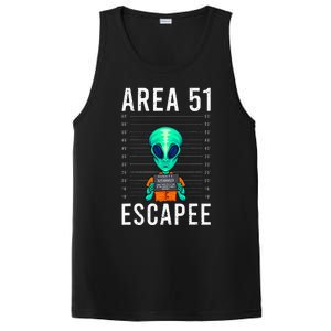 Alien Funny Alien Lover UFO Area 51 Alien Humor Alien PosiCharge Competitor Tank