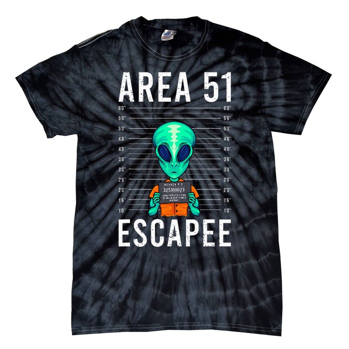 Alien Funny Alien Lover UFO Area 51 Alien Humor Alien Tie-Dye T-Shirt