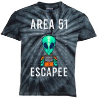 Alien Funny Alien Lover UFO Area 51 Alien Humor Alien Kids Tie-Dye T-Shirt