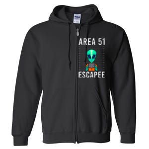 Alien Funny Alien Lover UFO Area 51 Alien Humor Alien Full Zip Hoodie