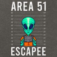 Alien Funny Alien Lover UFO Area 51 Alien Humor Alien Cotton Canvas Backpack