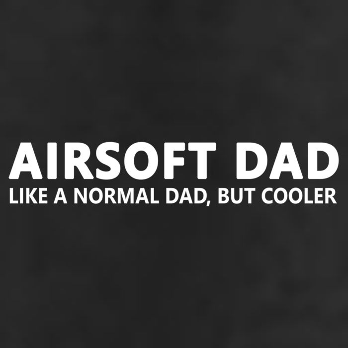Airsoft Father Airsoft Dad Cool Gift 7 Panel Mesh Trucker Snapback Hat
