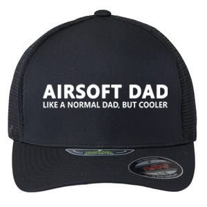 Airsoft Father Airsoft Dad Cool Gift Flexfit Unipanel Trucker Cap