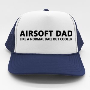 Airsoft Father Airsoft Dad Cool Gift Trucker Hat