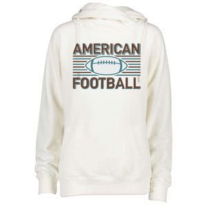 American Football Womens Funnel Neck Pullover Hood