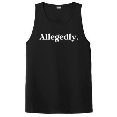 Allegedly Funny Attorney Funny Lawyer PosiCharge Competitor Tank