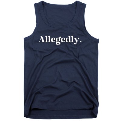 Allegedly Funny Attorney Funny Lawyer Tank Top