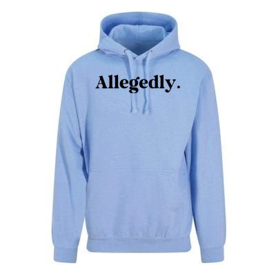 Allegedly Funny Attorney Funny Lawyer Unisex Surf Hoodie